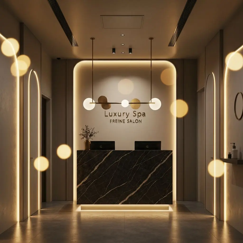 Lucre Salon luxury interior