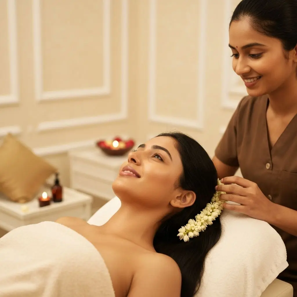 Luxury skincare treatment